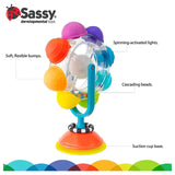Sassy Light Up Rainbow Reel Tray Toy