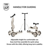 Scoot & Ride Highwaykick 1 Push and Go Scooter - Steel