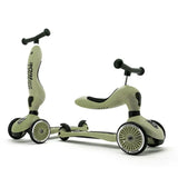 Scoot & Ride Highwaykick 1 Scooter - Olive