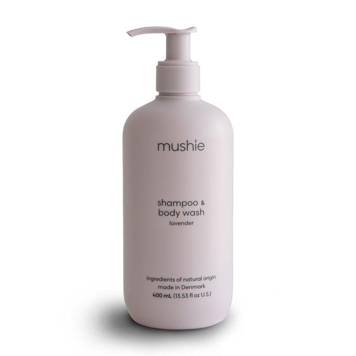 Mushie Baby Shampoo & Body Wash Lavender - 400ml - Laadlee