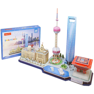 Puzzlme Cityline - Shanghai Skylines - Laadlee
