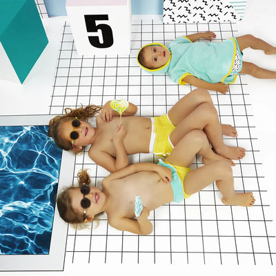 Ki ET LA Anti UV Screech Shorst - Yellow - Laadlee