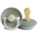 Frigg Rope Latex Baby Pacifier 6M-18M, 1Pack, Sage Night - Size 2 - Laadlee