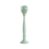 Mushie Silicone Baby Bottle Brush - Cambridge Blue