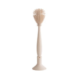 Mushie Silicone Baby Bottle Brush - Shifting Sand