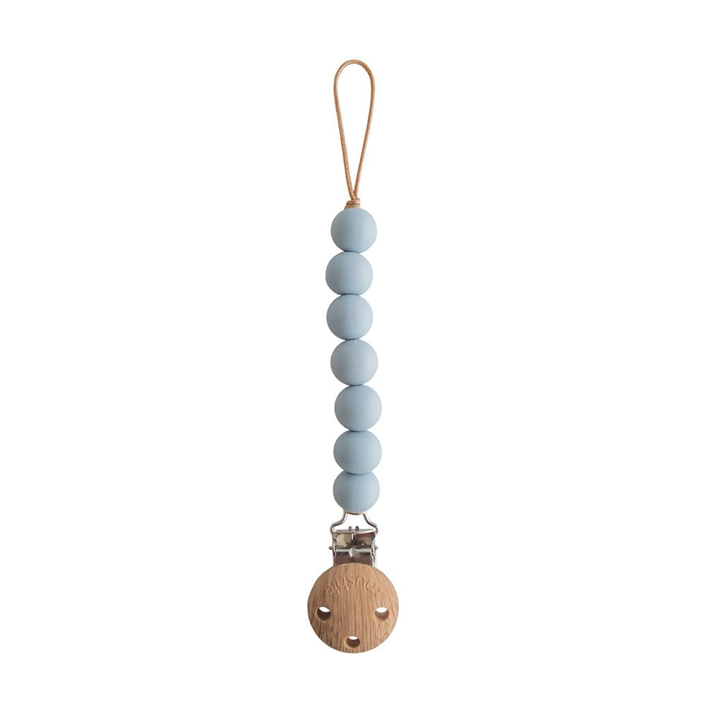 Mushie Pacifier Clips Halo Cloud - Laadlee