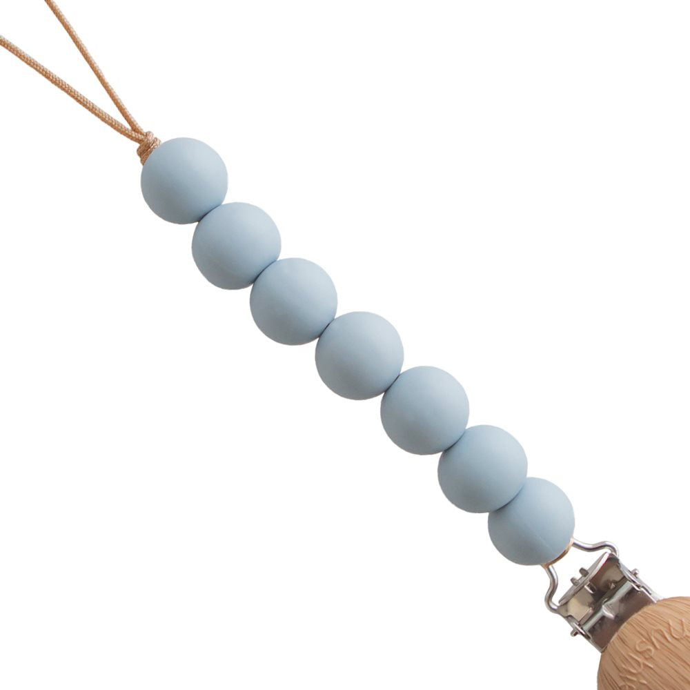 Mushie Pacifier Clips Halo Cloud - Laadlee