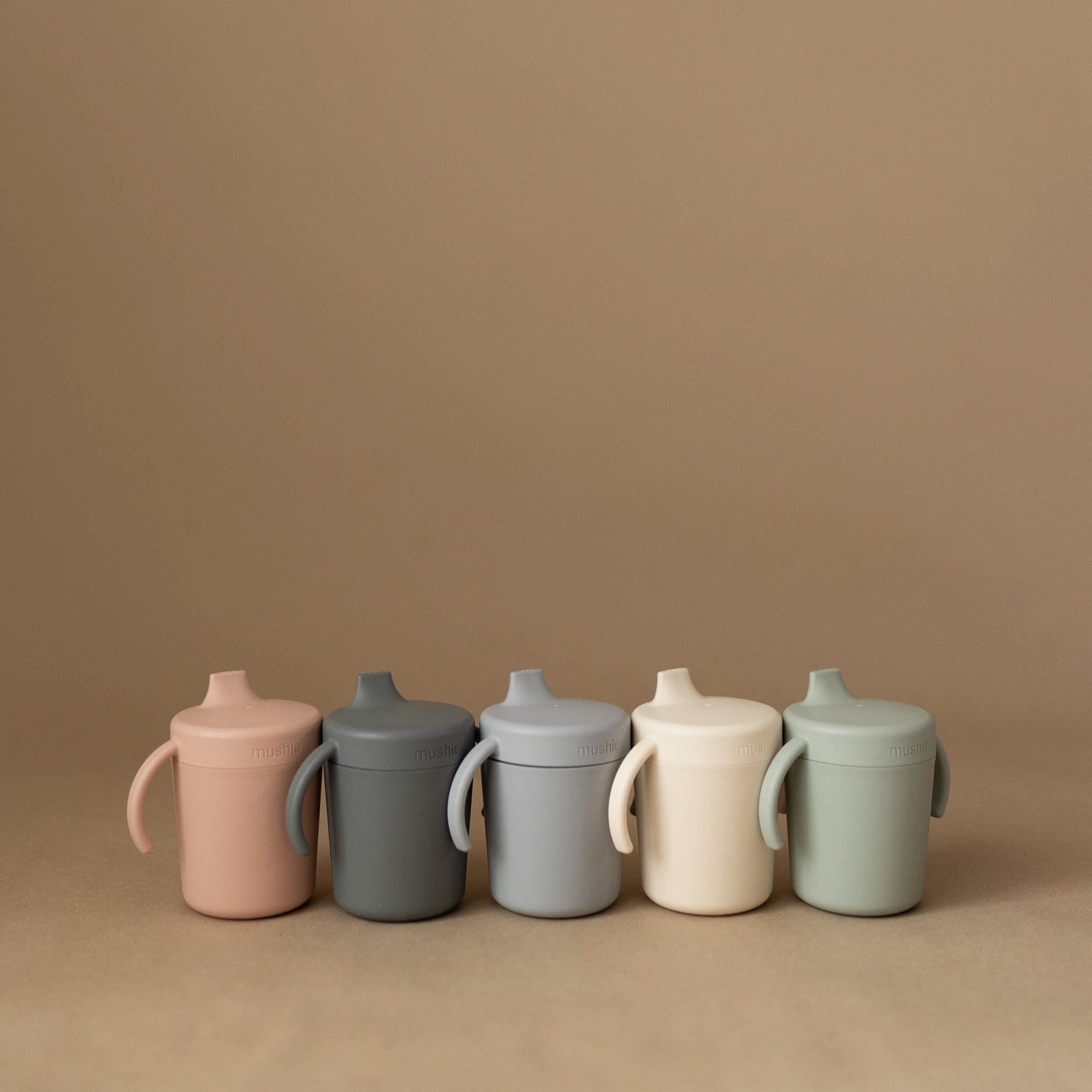 Mushie Trainer Sippy Cup Blush - Laadlee