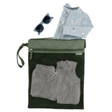 Skip Hop Grab & Go Wet Dry Bag - Dark Sage