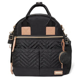 Skip Hop Suite 6-in-1 Diaper Backpack Set - Black