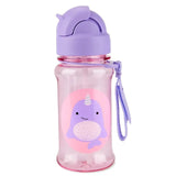 Skip Hop Zoo Tritan Straw Bottle 355ml - Narwhal