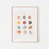 Mushie Poster Large Space - Laadlee