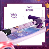 Spartan Disney Frozen 3-Wheel Light Up Scooter - Light Pink