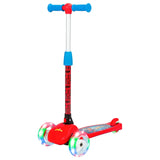 Spartan Disney Spiderman 3-Wheel Light Up Scooter - Red