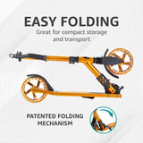 Spartan Extreme 180mm Folding Scooter Orange