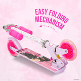 Spartan Princess 2-Wheel Scooter With Led Light - Pink