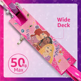 Spartan Princess 2-Wheel Scooter With Led Light - Pink