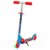 Spartan Spiderman 2-Wheel Scooter With Led Light - Blue