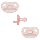 Spectra Soft Silicone Pacifier Pink Macaron 0-6M