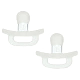 Spectra Soft Silicone Pacifier White Meringue 0-6M