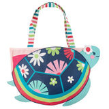 Stephen Joseph Beach Tote With Sand Toy Play Set - Turtle