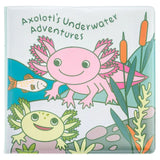 Stephen Joseph Color Changing Bath Book - Axolotl