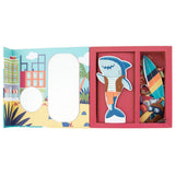 Stephen Joseph Magnetic Dress Up Doll - Shark and Gator