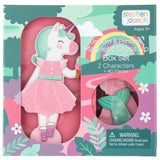 Stephen Joseph Magnetic Dress Up Doll - Unicorn and Princess