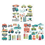 Stephen Joseph Magnetic Playset - Transportation