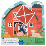 Stephen Joseph Shaped Jigsaw Puzzle - Farm