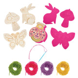 Stephen Joseph Wooden Lacing Card - Garden