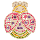 Stephen Joseph Wooden Lacing Card - Garden