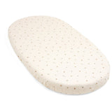 Stokke Bed Fitted Sheet - Flower Ecru
