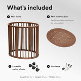 Stokke Sleepi Mini V3 - Warm Brown