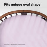 Stokke Mini Fitted Sheet - Flower Ecru