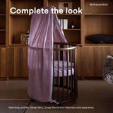 Stokke Mini Fitted Sheet - Flower Ecru