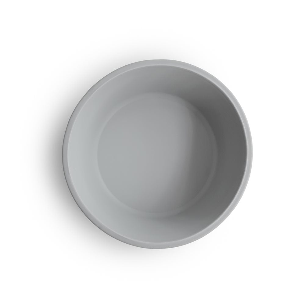 Mushie Silicone Bowl Stone - Laadlee