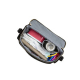 Storksak Alyssa Stroller Diaper Bag - Black/ Gold