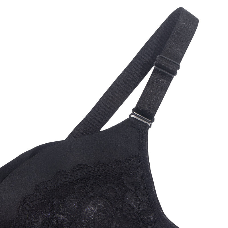 Okus Full Cup Maternity & Nursing Bra - Black - Laadlee