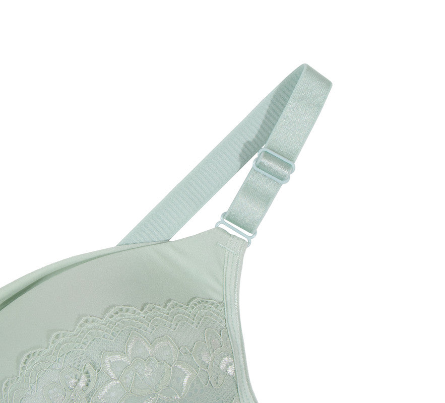 Okus Full Cup Maternity & Nursing Bra - Green - Laadlee