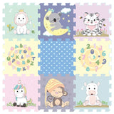 Sunta Sweetie Animals Puzzle Mat - 9pcs