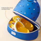 Sunveno 3D Sling School/  Swimming Bag With Shoe Compartment 16Inch - Blue