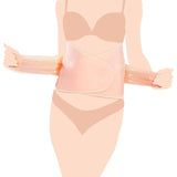 Sunveno Abdominal Support Maternity Cross Grip Belly Wrap - Beige