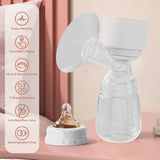 Sunveno Automatic Smart Single Breast Pump With Inbuilt Controller - White