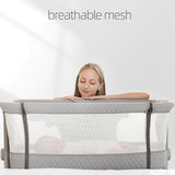 Sunveno Bedside Cot and Crib With Mosquito Net