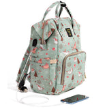 Sunveno Dream Sky Diaper Bags - Green