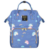 Sunveno Unicorn Diaper Bags - Blue