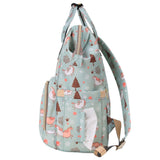 Sunveno Diaper Bag Dream XL with Sunveno Stroller Hooks - Green