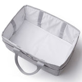 Sunveno Diaper Bag with USB And Diaper Caddy - Grey