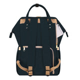 Sunveno Diaper Bag with USB - Black Embroidery